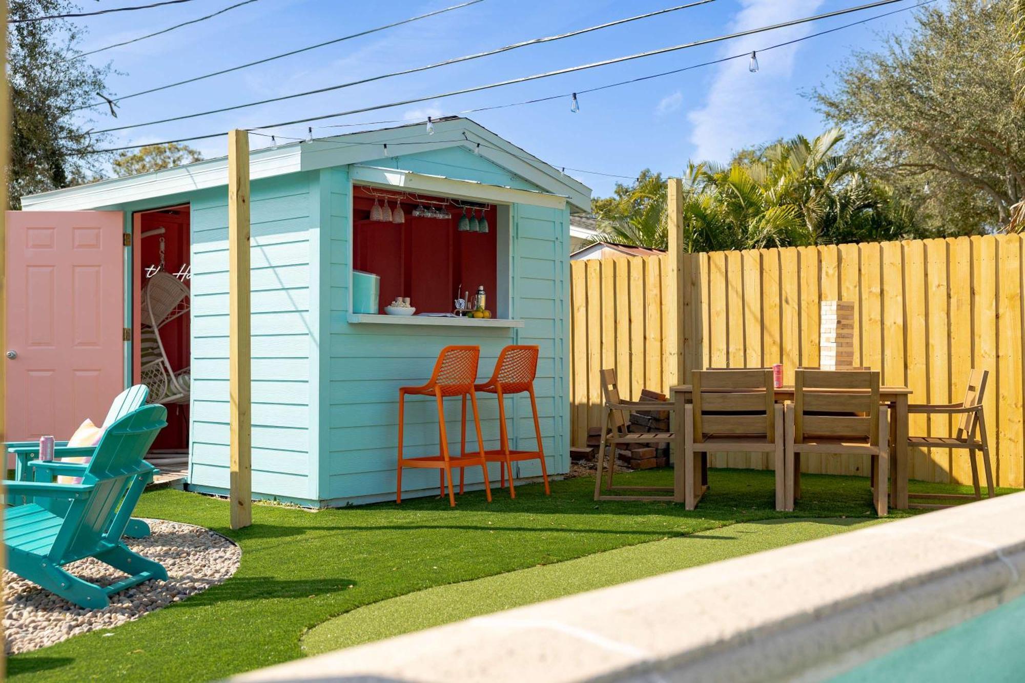 Private Pool 6 MI to Clearwater Beach Fire Pit Game Room Exterior foto